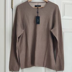 rag & bone Men's Brown Crewneck Sweater